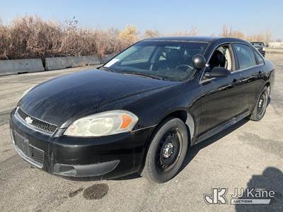 2013 Chevrolet Impala Police 4-Door Sedan