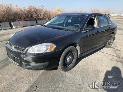 2012 Chevrolet Impala Police 4-Door Sedan