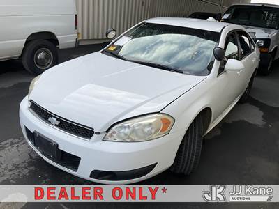 2014 Chevrolet Impala Police Cruiser 4-Door Sedan