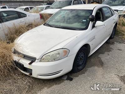 2009 Chevrolet Impala Police Automobile