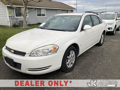 2008 Chevrolet Impala Police 4-Door Sedan