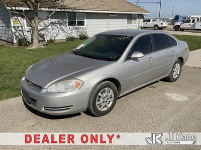 2008 Chevrolet Impala Police 4-Door Sedan