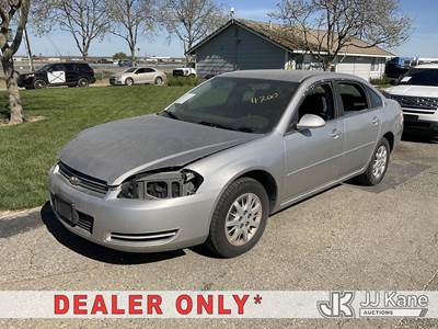 2008 Chevrolet Impala Police 4-Door Sedan