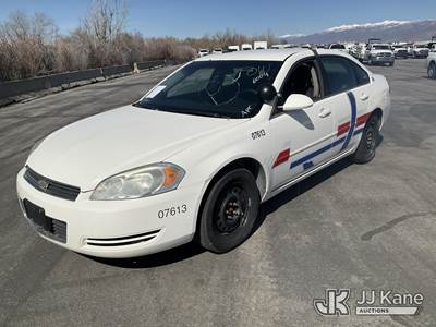 2007 Chevrolet Impala Police 4-Door Sedan