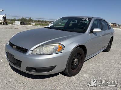 2013 Chevrolet Impala Police Cruiser 4-Door Sedan