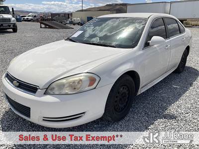 2009 Chevrolet Impala Police 4-Door Sedan