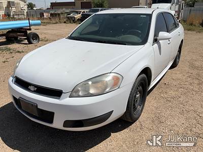 2012 Chevrolet Impala Police Cruiser 4-Door Sedan