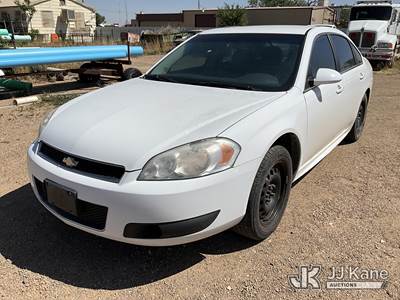2012 Chevrolet Impala Police Cruiser 4-Door Sedan