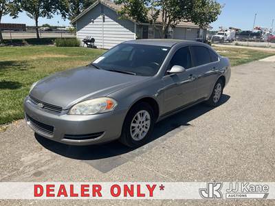 2008 Chevrolet Impala Police 4-Door Sedan