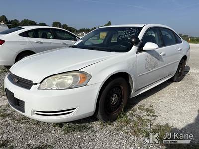 2011 Chevrolet Impala Police Cruiser 4-Door Sedan