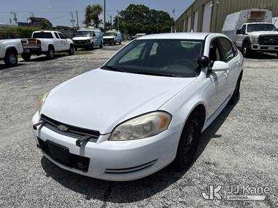 2010 Chevrolet Impala Police Cruiser 4-Door Sedan