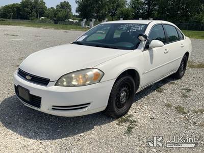 2007 Chevrolet Impala Police 4-Door Sedan