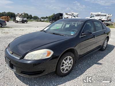 2010 Chevrolet Impala Police Cruiser 4-Door Sedan