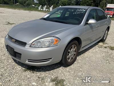2010 Chevrolet Impala Police Cruiser 4-Door Sedan