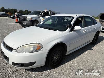 2010 Chevrolet Impala Police Cruiser 3.9L V6 OHV 16V FWD