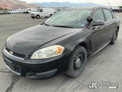 2012 Chevrolet Impala Police 4-Door Sedan
