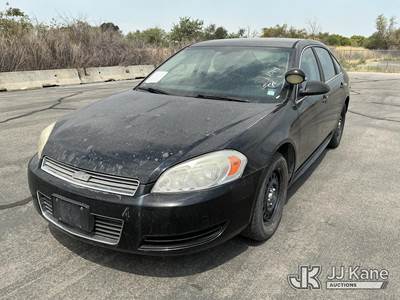 2010 Chevrolet Impala Police 4-Door Sedan