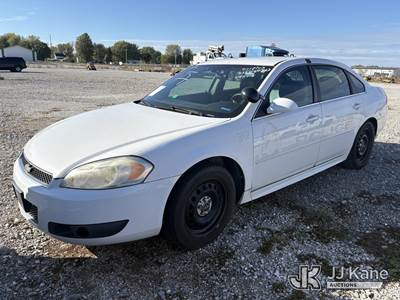2012 Chevrolet Impala Police Cruiser 4-Door Sedan