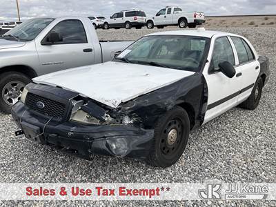 2011 Ford Crown Victoria Police Interceptor 4-Door Sedan