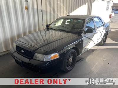 2009 Ford Crown Victoria Police Interceptor 4-Door Sedan