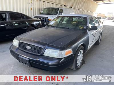 2008 Ford Crown Victoria Police Interceptor 4-Door Sedan