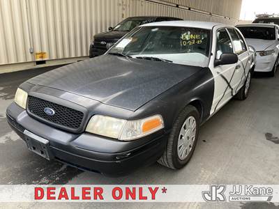 2008 Ford Crown Victoria Police Interceptor 4-Door Sedan