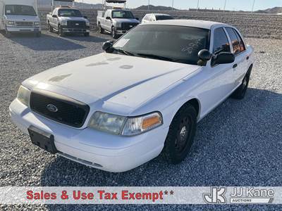 2009 Ford Crown Victoria Police Interceptor 4-Door Sedan
