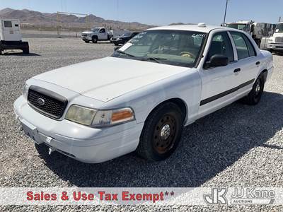 2011 Ford Crown Victoria Police Interceptor 4-Door Sedan