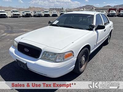 2011 Ford Crown Victoria Police Interceptor 4-Door Sedan