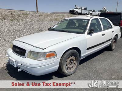 2008 Ford Crown Victoria Police Interceptor 4-Door Sedan