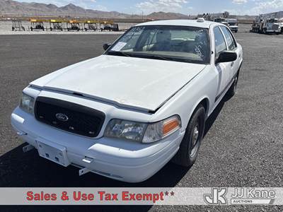 2011 Ford Crown Victoria Police Interceptor 4-Door Sedan
