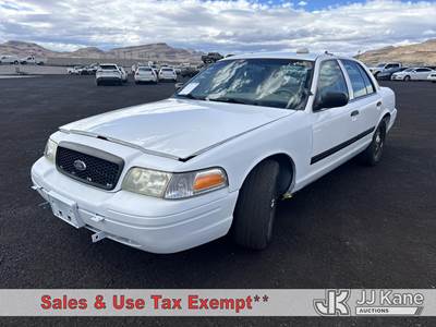2011 Ford Crown Victoria Police Interceptor 4-Door Sedan