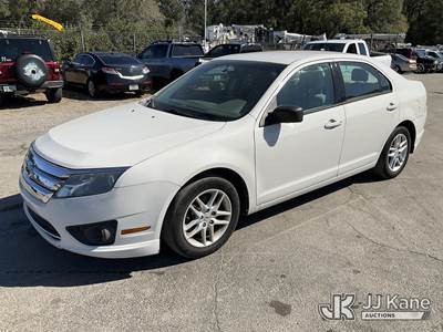 2012 Ford Fusion S 4-Door Sedan