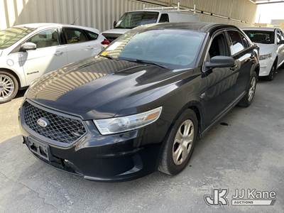 2013 Ford Taurus Police 4-Door Sedan