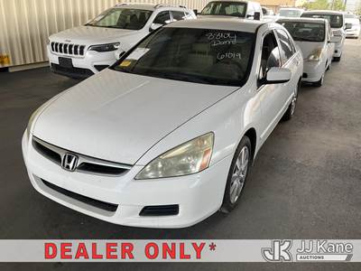 2007 Honda Accord SE V-6 Sedan AT 4-Door Sedan