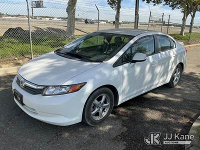 2012 Honda Civic CNG Sedan 5-Speed AT 4-Door Sedan