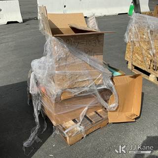 (1 Pallet) Industrial Parts (Used ) NOTE: This unit is being sold AS IS/WHERE IS via Timed Auction and is located in Jurupa Valley