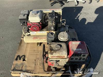 Ingersoll Rand Air Compressor & Honda Generator (Used ) NOTE: This unit is being sold AS IS/WHERE IS via Timed Auction and is located in Jurupa Valley