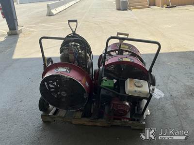 (1 Pallet) Tempest Blowers & Portable Air Breathing Apparatus System (Used)