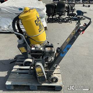 Industrial Concrete Vacuum Cleaner & Concrete Scarifier (Used)