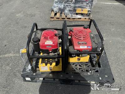 (2) Amkus Portable Gas-Powered Hydraulic Rescue Pump (Used)
