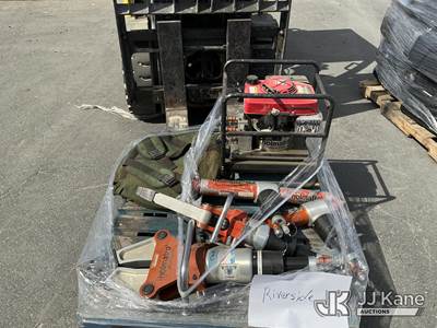 Amkus Portable Gas-Powered Hydraulic Rescue Pump & Jaws Of Life Tools (Used)