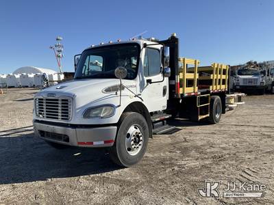 2008 Freightliner M2 106 Flatbed/Attenuator Truck