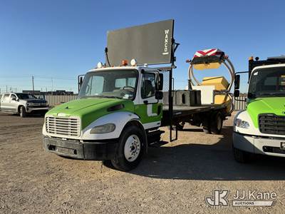 2005 Freightliner M2 106 Medium Duty Flatbed/Attenuator Truck
