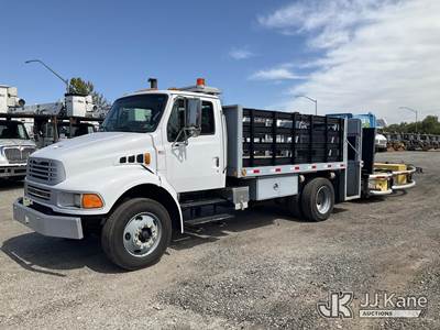 2003 Sterling Actera Flatbed/Attenuator Truck