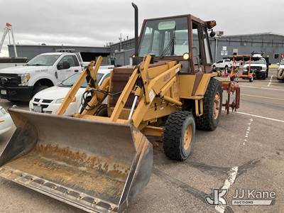 1993 Case 480F 4x4 Tractor Loader Backhoe
