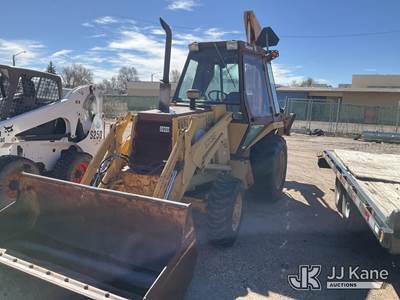 1985 Case 580 Super E 4x4 Tractor Loader Backhoe