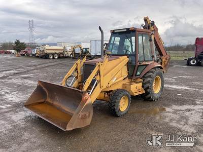 1994 Case 580 Super K 4x4 Tractor Loader Extendahoe