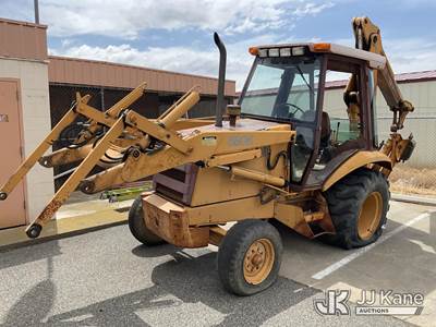 1988 Case 580 Super K Tractor Loader Backhoe