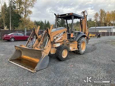 2008 Case 580 Super M 4x4 Tractor Loader Backhoe